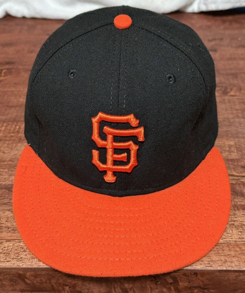 San Francisco Giants Hat Cap New Era Size 7 3/8 Fitted On Field 59Fifty MLB